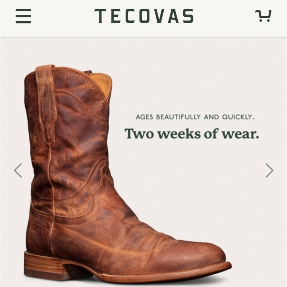 COPY - “The Earl” Tecovas Mens Boots